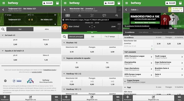 BETWAY SCARICARE