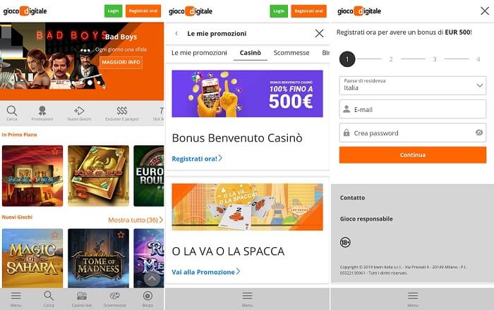 Gioco Digitale Casino Bonus E Giri Gratis In Italia
